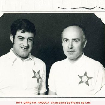 1971_Anaclette_Urrutia_Pagola_Champions_de_France_Sare