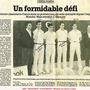 1990_Inchauspé_Ahadoberry_Mondial_de_Cesta_Punta_à_Cuba