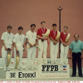1991_Cavier_Bidart_Cavier_Place_libre_benjamins_et_minimes